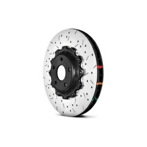 brake disc rotor DBA 52604BLKXS HD 5000XSシリーズドリルとスロット付き2ピースフロントブレーキローター DBA 52604BLKXS HD 5000XS Series Drilled and Slotted 2-Piece Front Brake Rotor【並行輸入品】