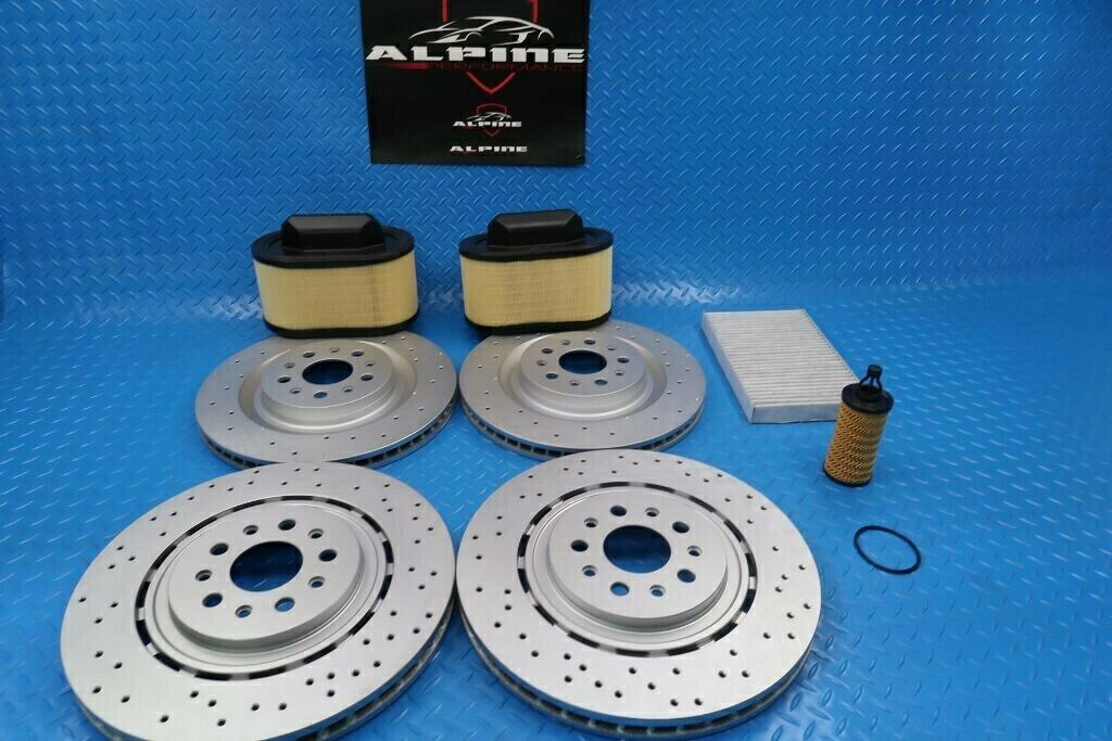 brake disc rotor Maserati Ghibli Quattroporte Brake Rotors Filters Service Kit＃9319 17-20 Maserati Ghibli Quattroporte brake rotors filters service kit #9319 17-20【並行輸入品】 110,880円