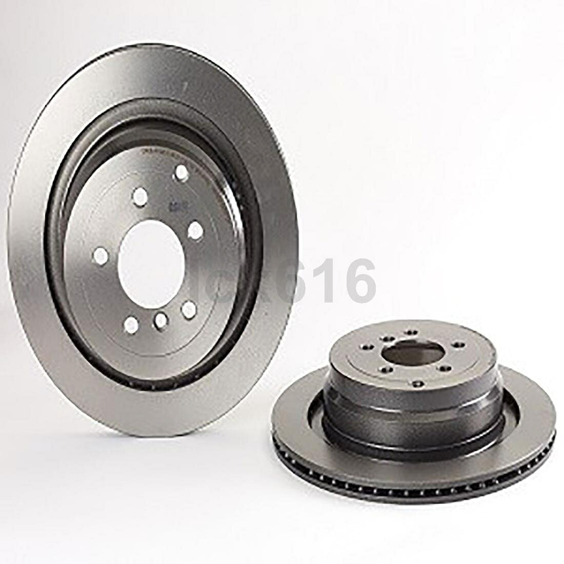 brake disc rotor 2006年から2012年のランドローバーレンジローバー用の4のブレンボブレーキローターフロントリアキットセット4 Brembo Brake Rotors Front Rear Kit Set of 4 For 2006-2012 Land Rover Range Rover【並行輸入品】