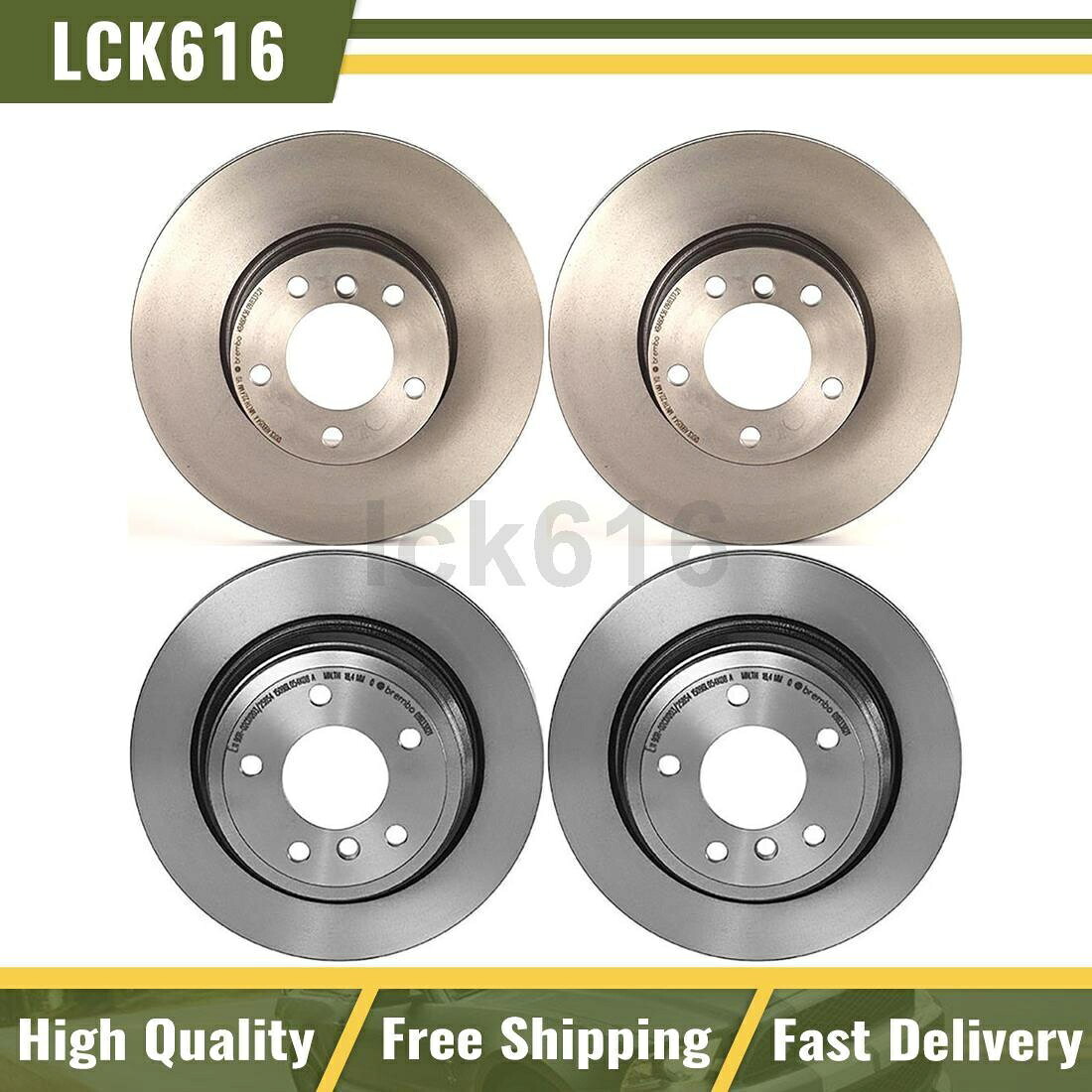 brake disc rotor Brembo Brake Rotorsフロントリアキット2007-2013 BMW 328iの4の4セット Brembo Brake Rotors Front Rear Kit Set of 4 For 2007-2013 BMW 328i【並行輸入品】｜Us Custom Parts Shop USDM 105,270円