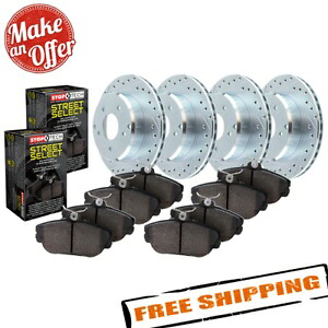 brake disc rotor STOPTECH 925.63014 06-16ダッジ充電器のスポーツフロント＆リアブレーキキットを選択 StopTech 925.63014 Select Sport Front & Rear Brake Kit for 06-16 Dodge Charger【並行輸入品】 207,350円