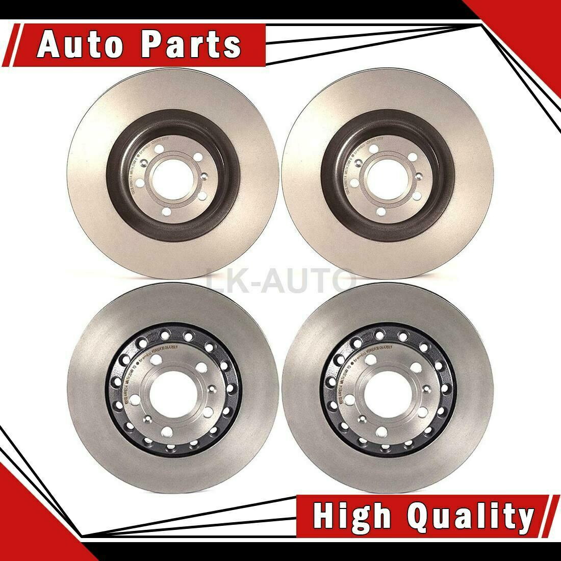 brake disc rotor アウディA8 quattro用のディスクブレーキローターのブレンボフロントリア4 Brembo Front Rear 4 Of Disc Brake Rotors For Audi A8 Quattro【並行輸入品】 110,880円