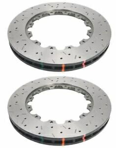 brake disc rotor DBAフロントスロット5000シリーズT3交換用ローターリングインプレッサWRX（ペア） DBA Front Slotted 5000 Series T3 Replacement Rotor Rings for Impreza WRX (Pair)【並行輸入品】