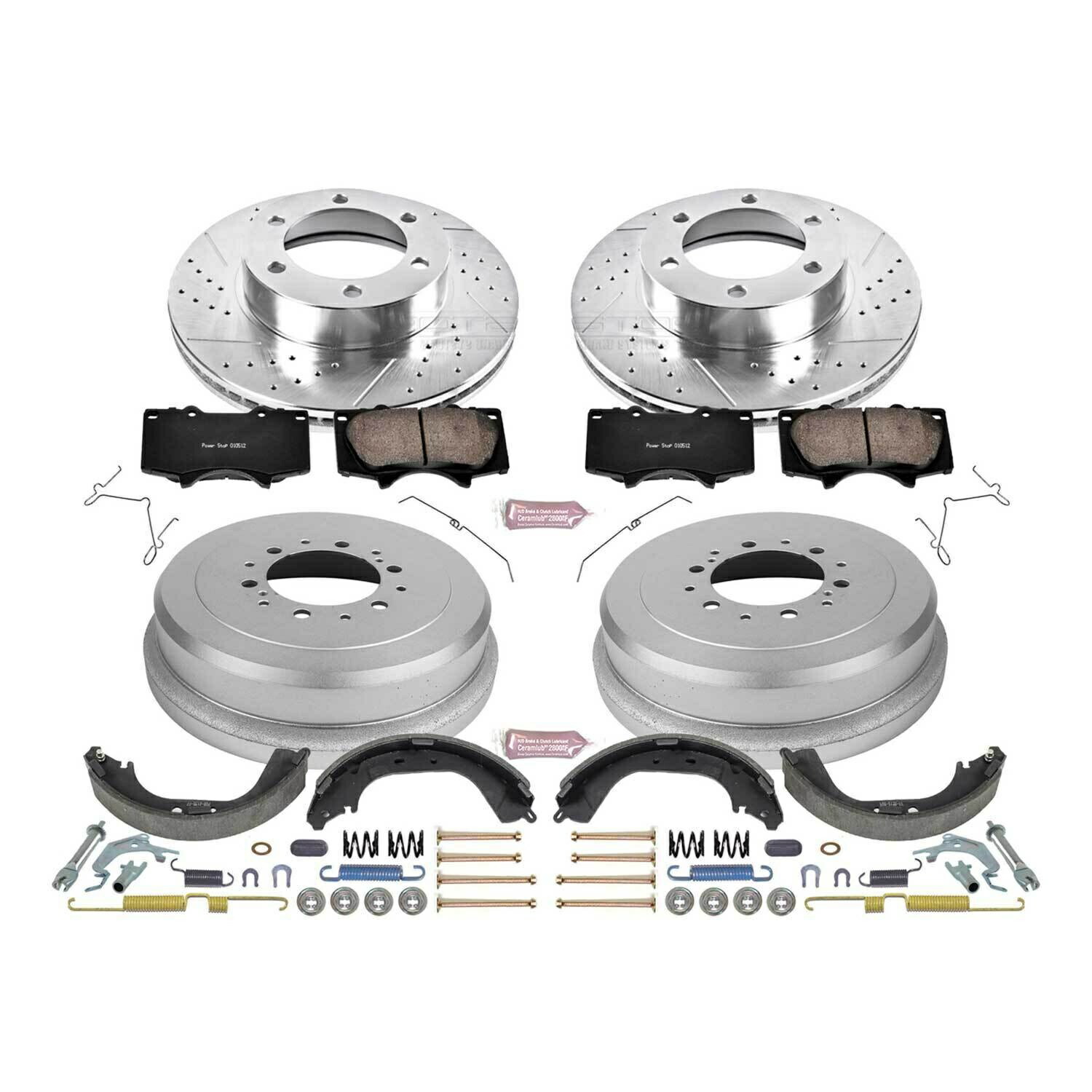 brake disc rotor Power Stop K15098DK Z23 Evolution Sport Brake Upgrade Kit Power Stop K15098DK Z23 Evolution Sport Brake Upgrade Kit【並行輸入品】