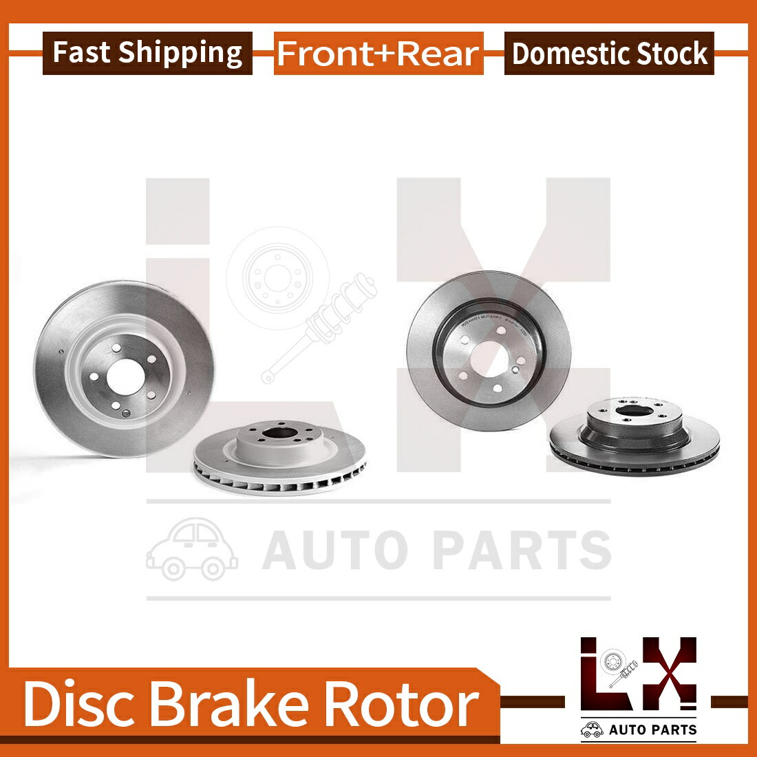 brake disc rotor 2007年から2009年のメルセデスベンツE550用にセットされたフロント＆リアブレンボコーティングOEブレーキローターセット Front & Rear Brembo Coated OE Brake Rotors Set For 2007-2009 Mercedes-Benz E550【並行輸入品】｜Us Custom Parts Shop USDM