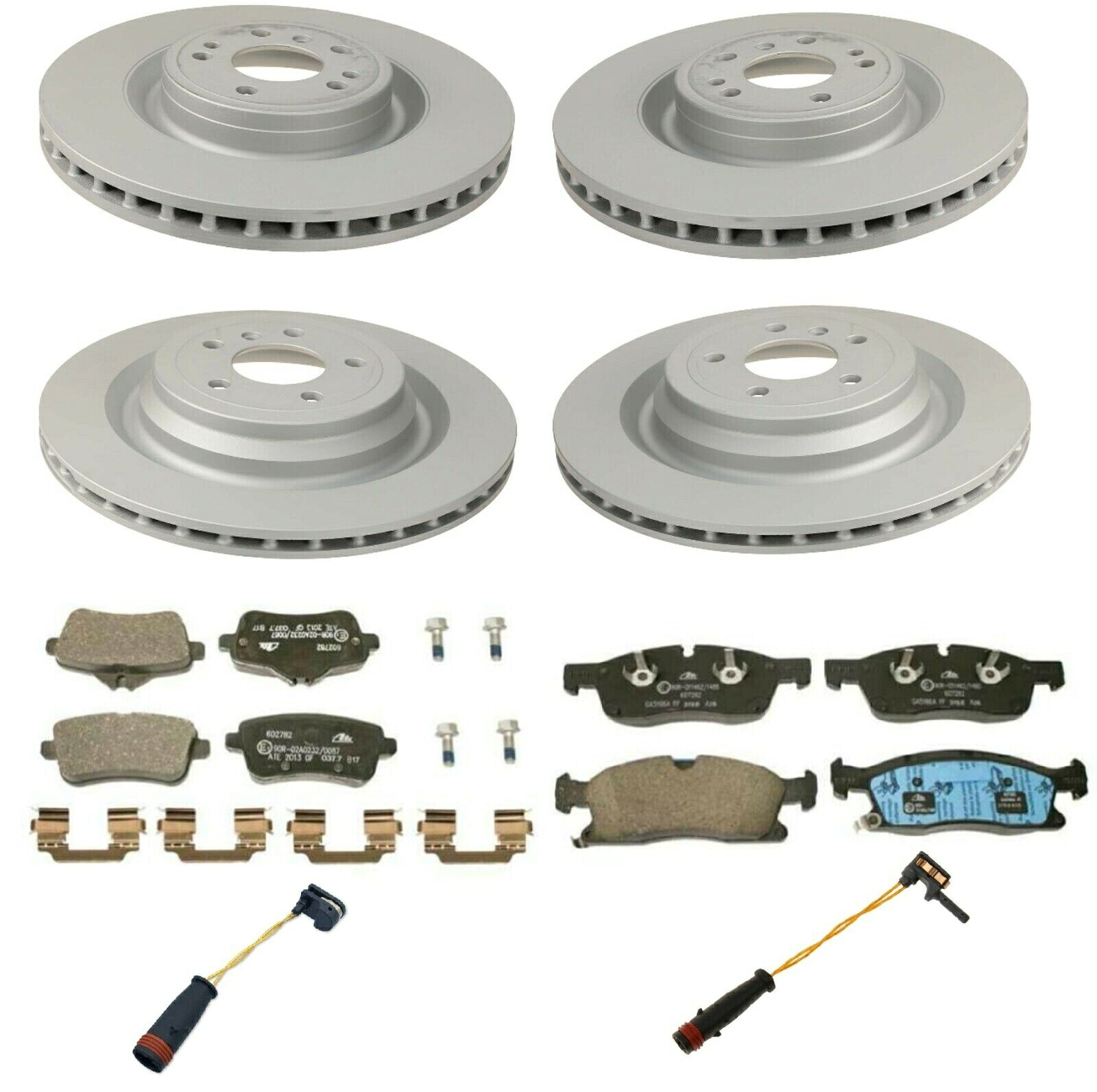 brake disc rotor メルセデスX166 GLクラス用のフロント＆リアブレーキディスクローターパッドとセンサーキット Front & Rear Brake Disc Rotors Pads & Sensors Kit For Mercedes X166 GL-Class【並行輸入品】