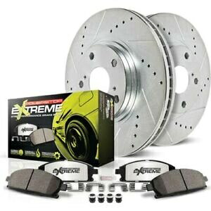 brake disc rotor PowerStop K1715-26 Z26 Street Warrior Performanceアップグレードブレーキキット Powerstop K1715-26 Z26 Street Warrior Performance Upgrade Brake Kit【並行輸入品】