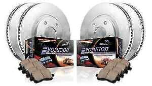brake disc rotor パワーストップKOE5468フロント/リア1500/2500/3500用のクリックブレーキキット Power Stop KOE5468 Front/Rear 1-Click Brake Kit for Ram 1500/2500/3500【並行輸入品】
