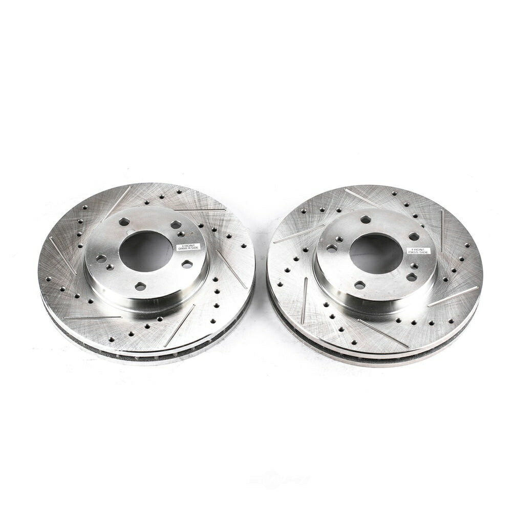 brake disc rotor ディスクブレーキローターセットフロントパワーストップJBR552XPRフィット89-96日産300ZX Disc Brake Rotor Set Front Power Stop JBR552XPR fits 89-96 Nissan 300ZX【並行輸入品】