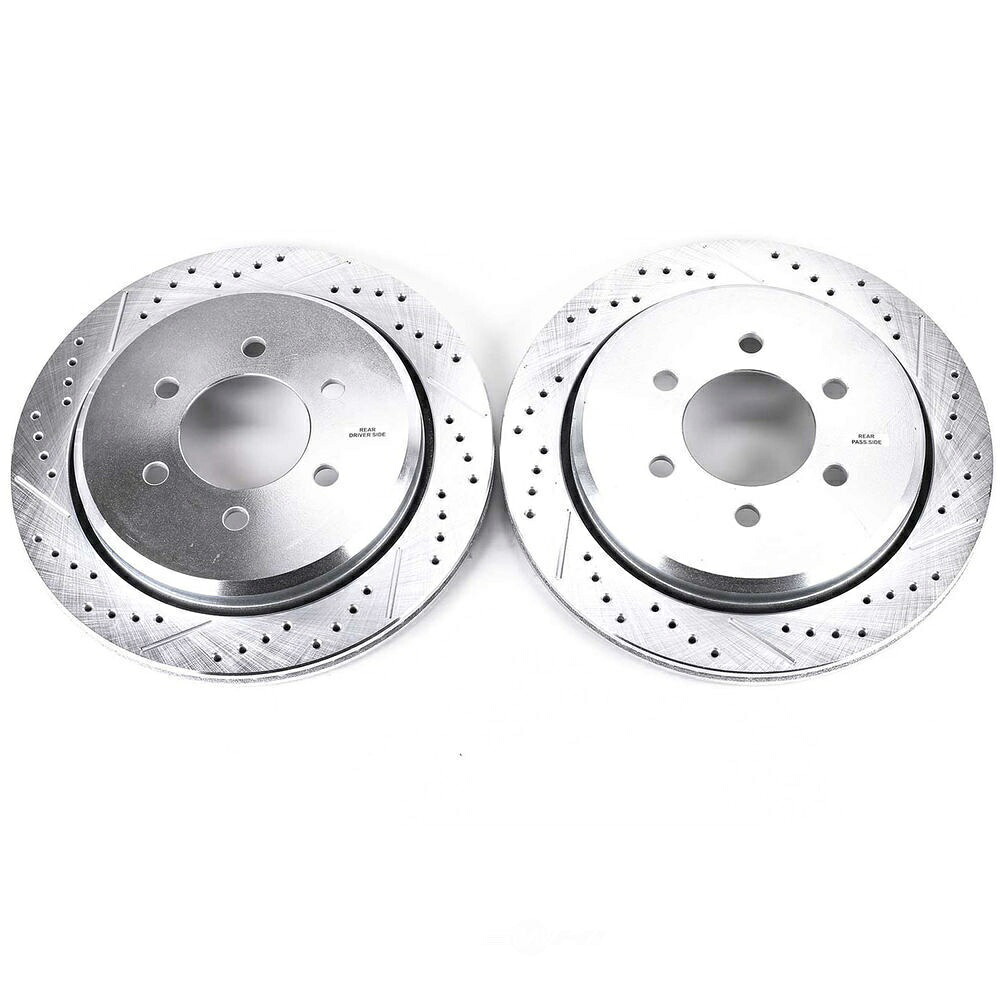brake disc rotor ディスクブレーキローターセットドリルドリル、スロット、および亜鉛メッキブレーキローターペア後部 Disc Brake Rotor Set-Rear Drilled, Slotted and Zinc Plated Brake Rotor Pair Rear【並行輸入品】|Us Custom Parts Shop USDM