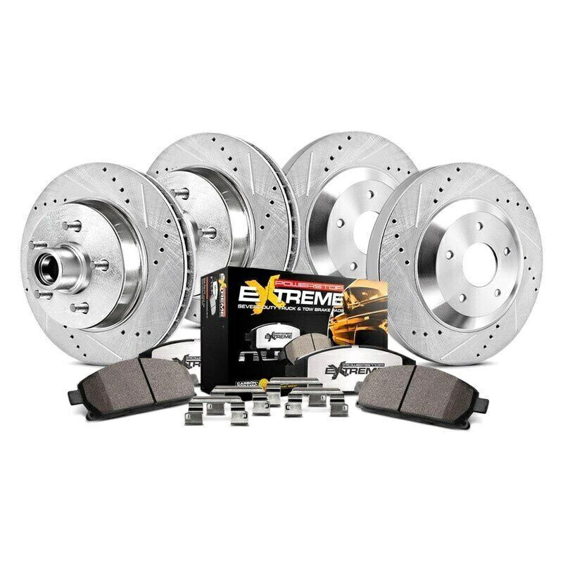 brake disc rotor フォードF-150 99-00ブレーキキットパワーストップ1クリックエクストリームZ36トラック＆トウ For Ford F-150 99-00 Brake Kit Power Stop 1-Click Extreme Z36 Truck & Tow【並行輸入品】