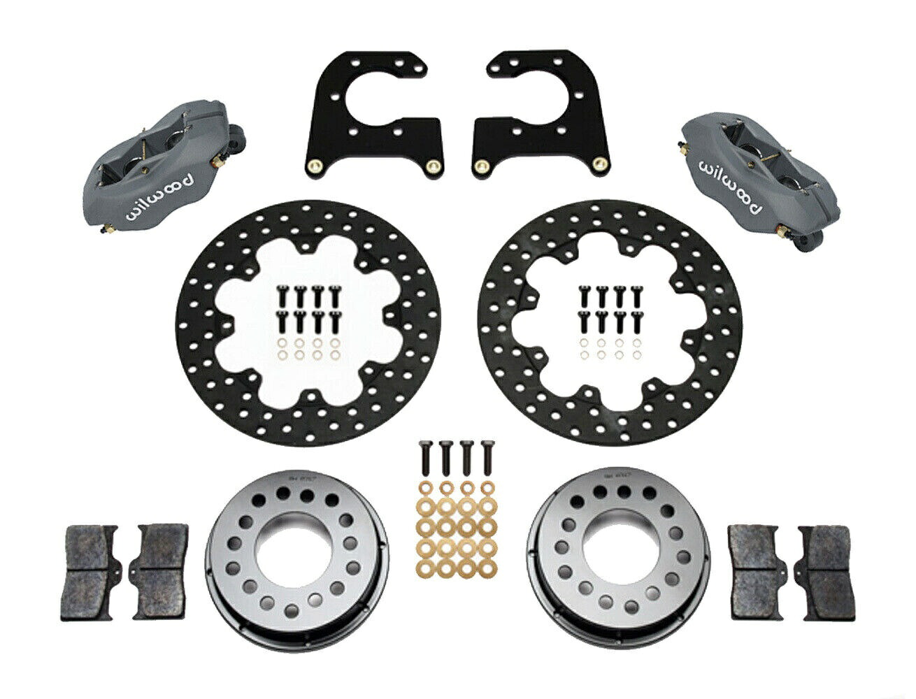 brake disc rotor ウィルウッドドラッグリアディスクブレーキキット新しいビッグフィットフォード140-2119-BD WILWOOD Drag Rear Disc Brake Kit New Big fits Ford 140-2119-BD【並行輸入品】