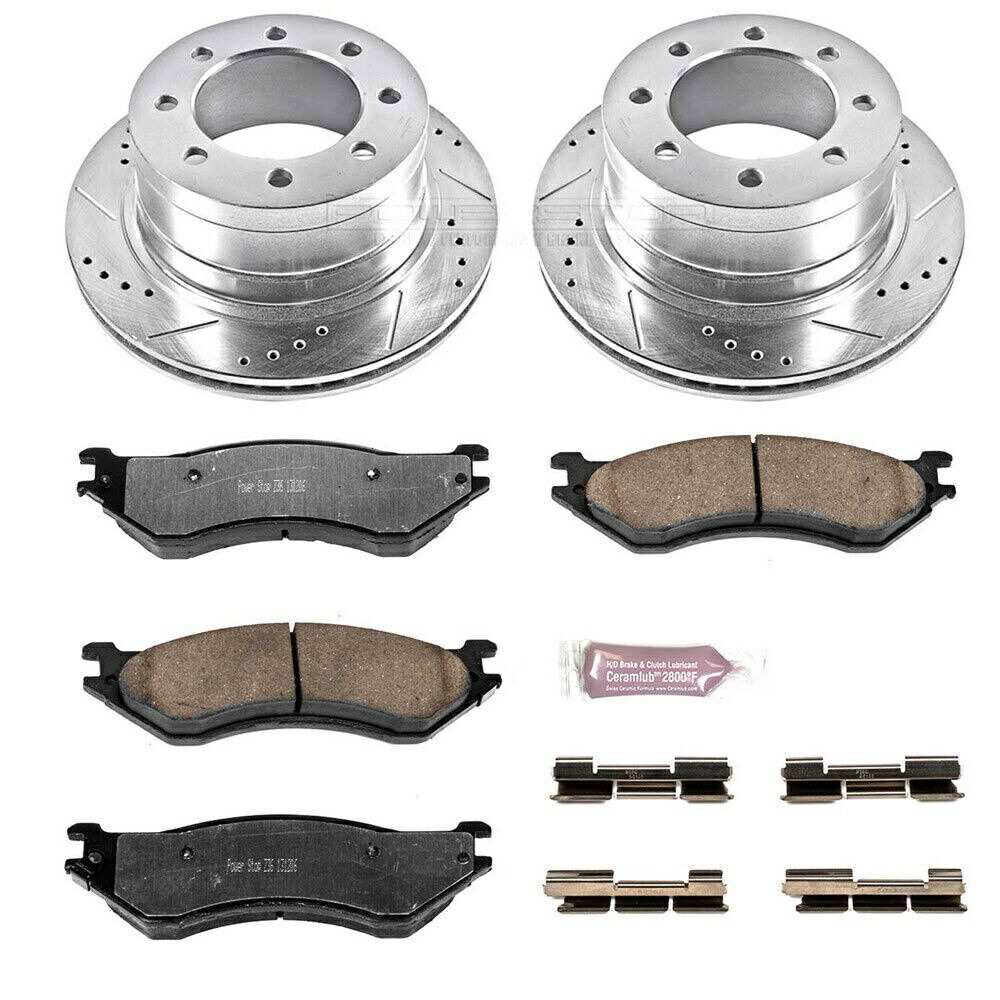 brake disc rotor Dodge Ram 2003-2008 PowerstopリアブレーキパッドとローターキットDAC For Dodge Ram 2003-2008 PowerStop Rear Brake Pads and Rotors Kit DAC【並行輸入品】
