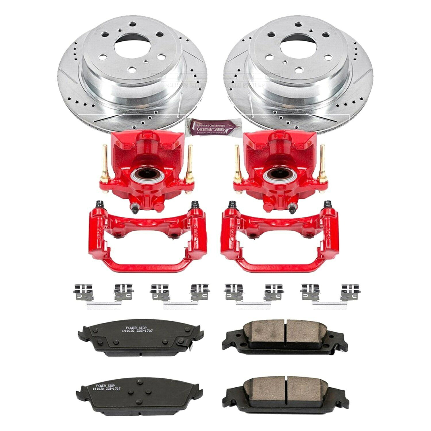 brake disc rotor パワーストップ1 14-18シボレーシルバラード1500のためのZ23エボリューションスポーツブレーキキットをクリックする Power Stop 1-Click Z23 Evolution Sport Brake Kit for 14-18 Chevy Silverado 1500【並行輸入品】｜Us Custom Parts Shop USDM