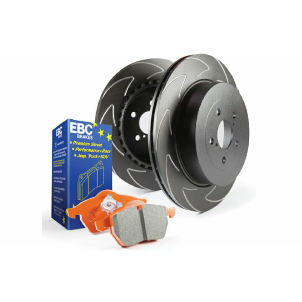 brake disc rotor EBCフロントブレーキキットS7オレンジストフ13.8インチ/350mm直径 - キットとして販売 EBC Front Brake Kits S7 Orangestuff 13.8 Inch/350mm Diameter - Sold as Kit【並行輸入品】