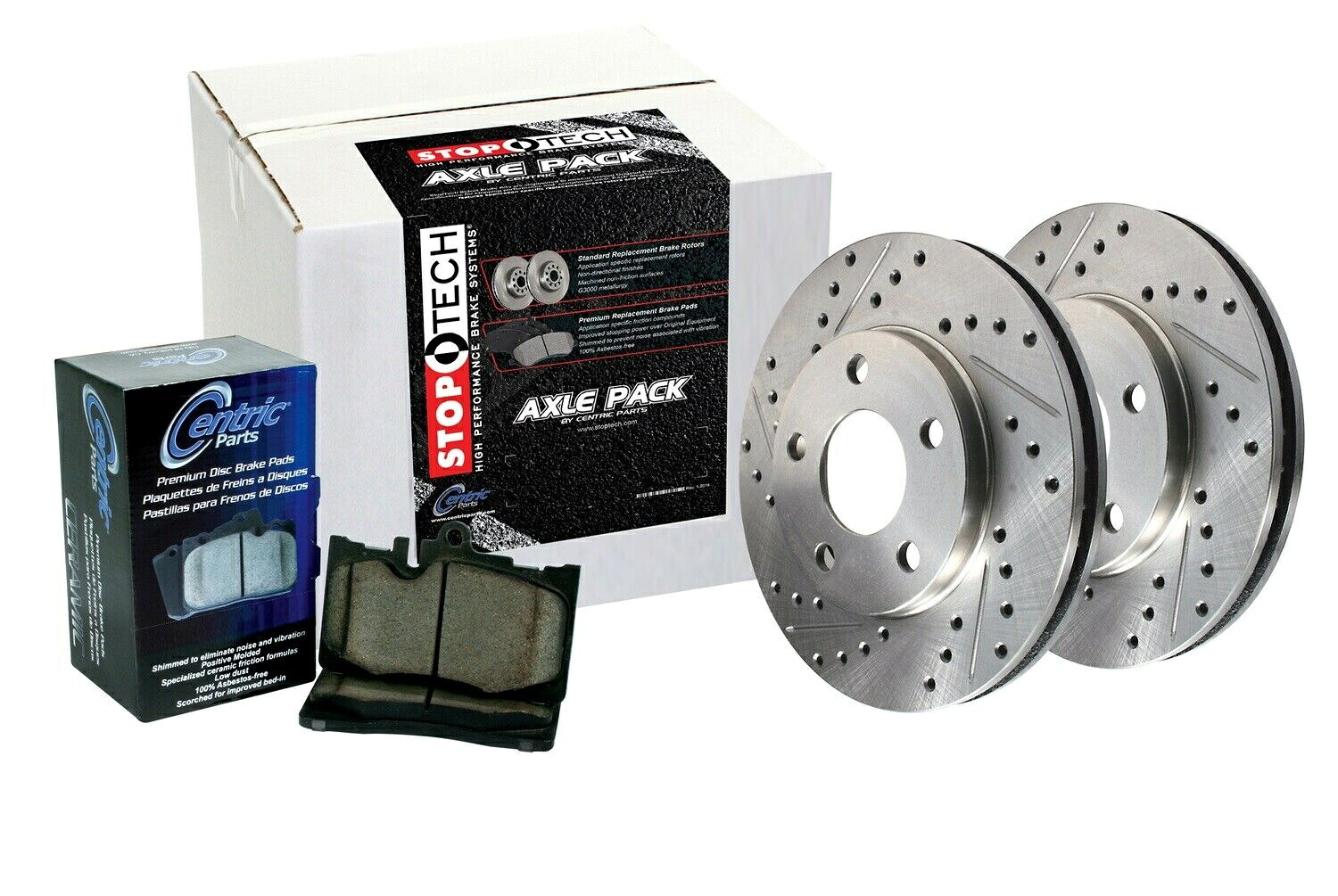 brake disc rotor STOPTECH 978.44038F SELECT SPORT AXLE PACK FITS 11-17 IS350 Stoptech 978.44038F Select Sport Axle Pack Fits 11-17 Is350【並行輸入品】