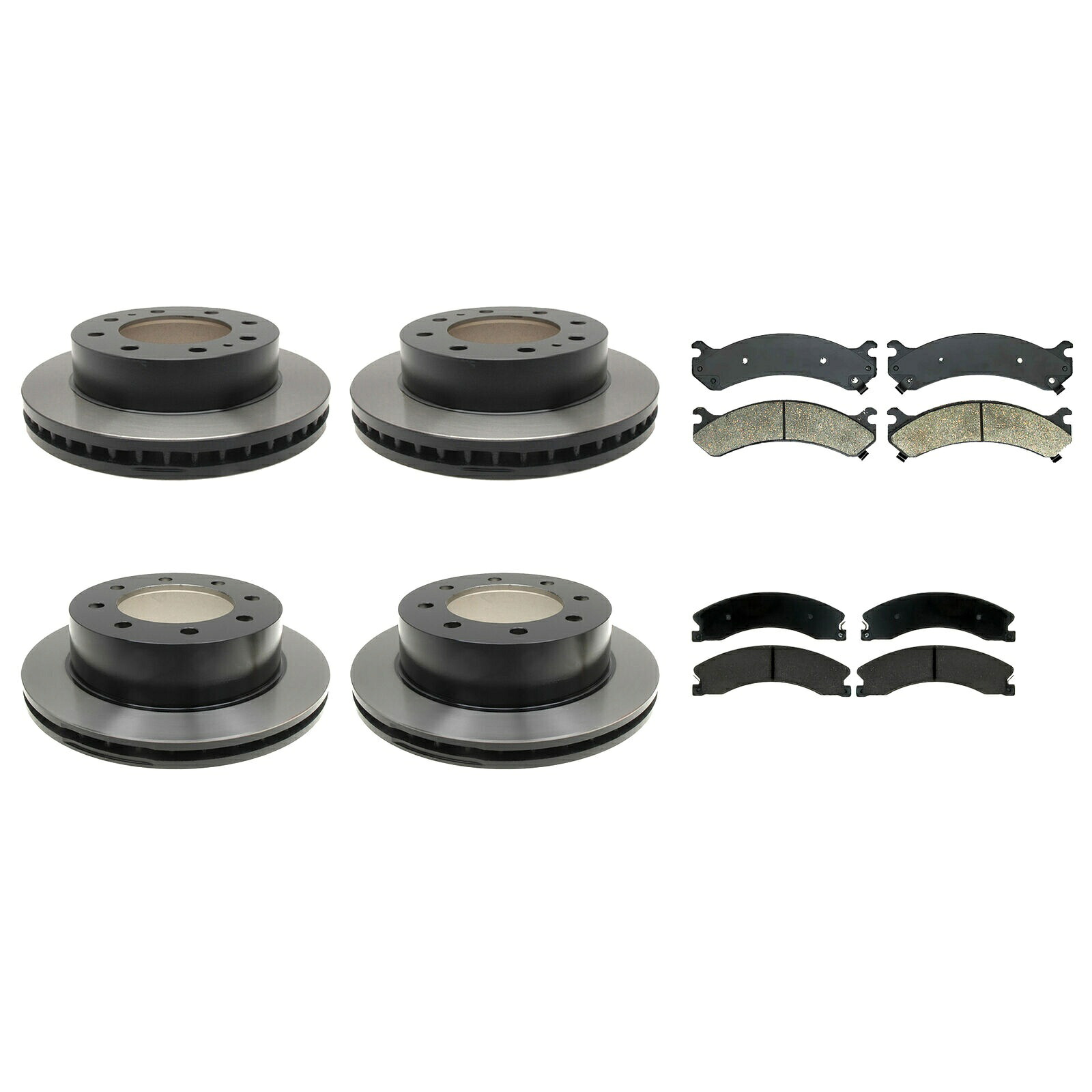 brake disc rotor ACDELCOゴールドフロント325mmリア330mmブレーキキットディスクローターパッドSavana 3500 ACDelco Gold Front 325mm Rear 330mm Brake Kit Disc Rotors Pads For Savana 3500【並行輸入品】