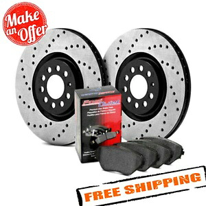 brake disc rotor STOPTECH 939.42531 STREET DRILLILD 1ピースリアブレーキキット89-96日産300ZX StopTech 939.42531 Street Drilled 1-Piece Rear Brake Kit for 89-96 Nissan 300ZX【並行輸入品】 205,810円