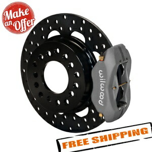 brake disc rotor ウィルウッド140-2119-BDフォードダイナライトリアドラッグブレーキキット、ビッグフォード新しいスタイル Wilwood 140-2119-BD Forged Dynalite Rear Drag Brake Kit, Big Ford New Style【並行輸入品】