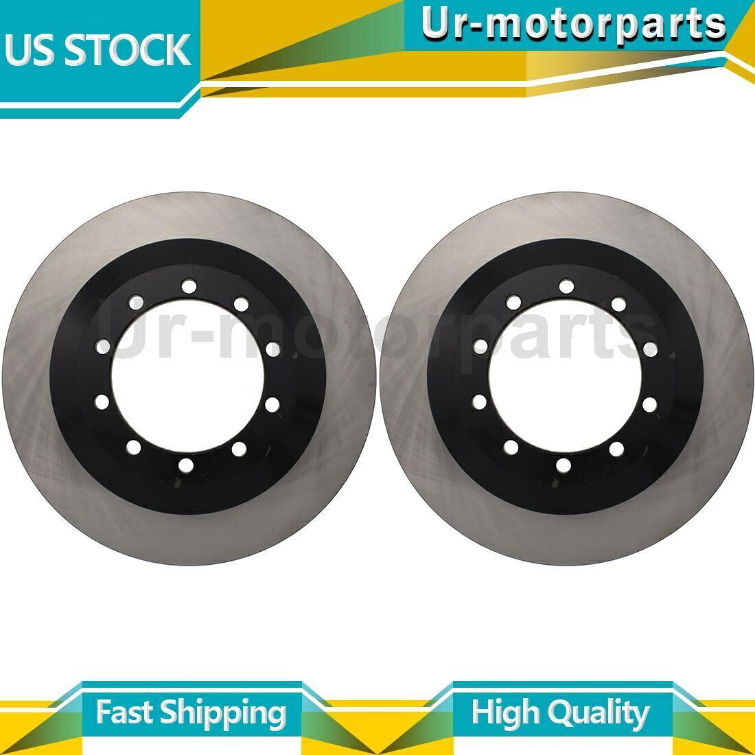 brake disc rotor （2）リアディスクブレーキローター中心部品に適合するフォードE-550スーパーデューティ2003-2003 (2) Rear Disc Brake Rotor Centric Parts Fits Ford E-550 Super Duty 2003-2003【並行輸入品】