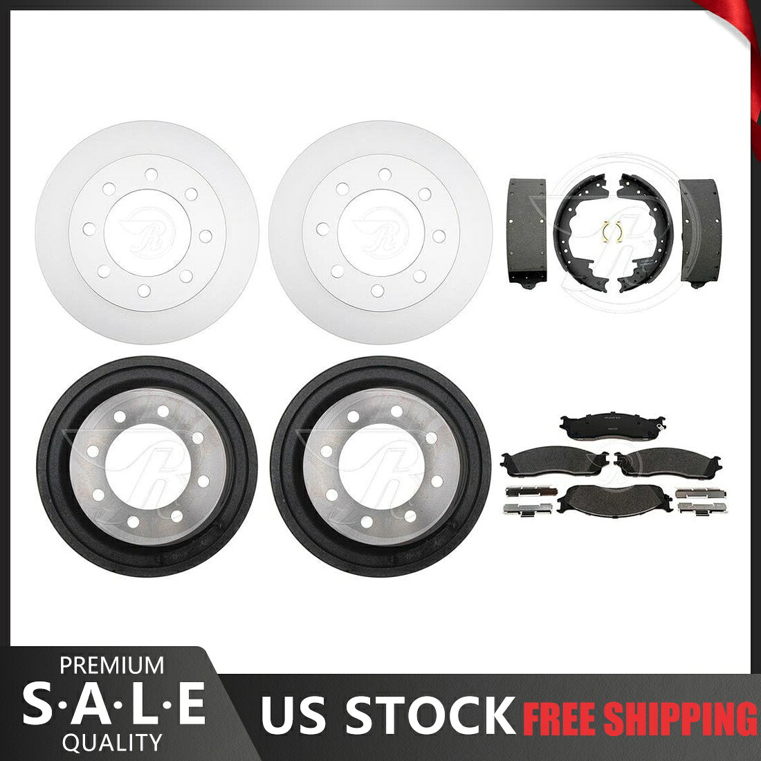 brake disc rotor 2003ダッジラム3500バンコーティングブレーキローターブレーキパッドブレーキドラムと靴 Fits 2003 Dodge Ram 3500 Van Coated Brake Rotors Brake Pads Brake Drums & Shoes【並行輸入品】