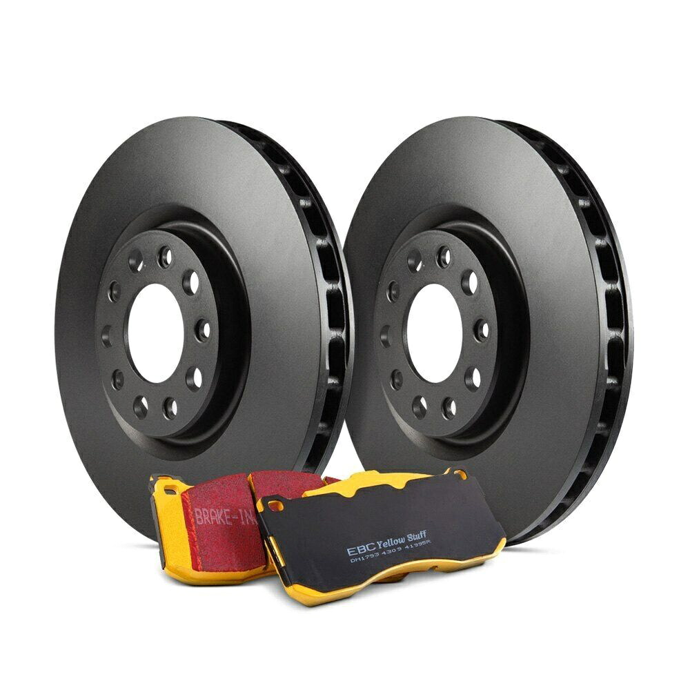 brake disc rotor BMW 760li 2010-2015 EBC S13KR1525ステージ13ライトストリートプレーンリアブレーキキット For BMW 760Li 2010-2015 EBC S13KR1525 Stage 13 Light Street Plain Rear Brake Kit【並行輸入品】|Us Custom Parts Shop USDM