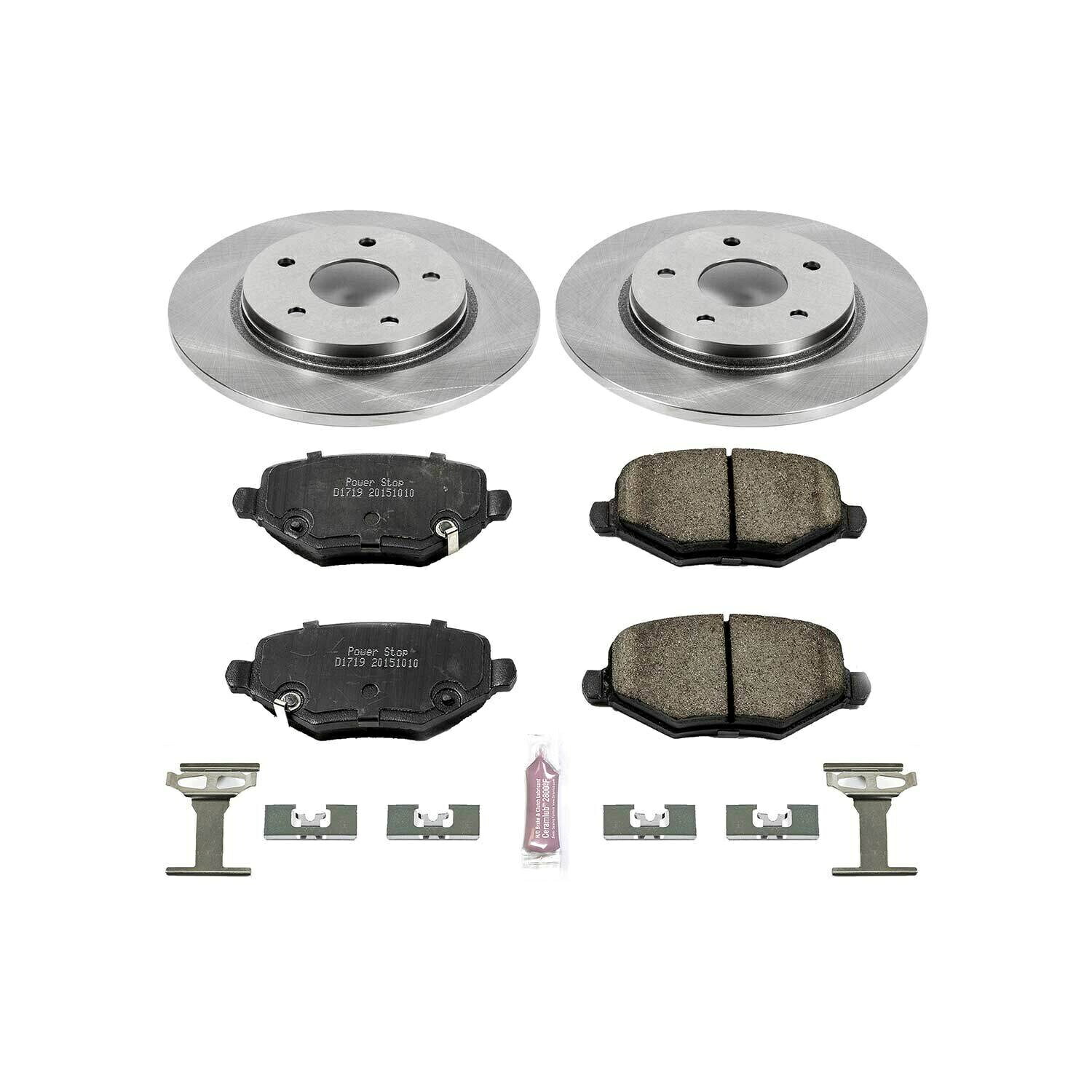 brake disc rotor パワーストップフロント＆リアZ36トラック＆トウブレーキキット07-17ジープラングラー Power Stop Front & Rear Z36 Truck & Tow Brake Kit for 07-17 Jeep Wrangler【並行輸入品】｜Us Custom Parts Shop USDM