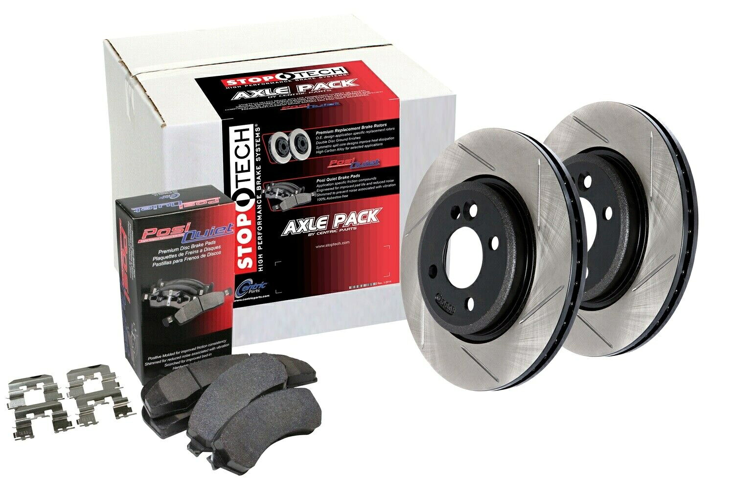 brake disc rotor STOPTECH 937.42005日産350Z 2009のストリートアクスルパック Stoptech 937.42005 Street Axle Pack For Nissan 350Z 2009【並行輸入品】