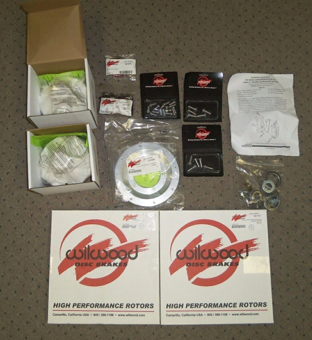 brake disc rotor 真新しい140-8584-Zウィルウッドディスクブレーキキット無料非常に速い保険配送!!!! BRAND NEW 140-8584-Z WILWOOD DISC BRAKES KIT FREE VERY FAST INSURED SHIPPING!!!!【並行輸入品】