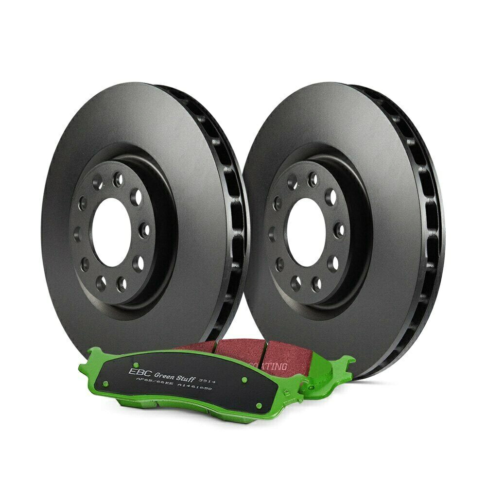 brake disc rotor フォードF-250スーパーデューティ13-19ブレーキキットEBCステージ14ライトトラック＆SUVプレーン For Ford F-250 Super Duty 13-19 Brake Kit EBC Stage 14 Light Truck & SUV Plain【並行輸入品】