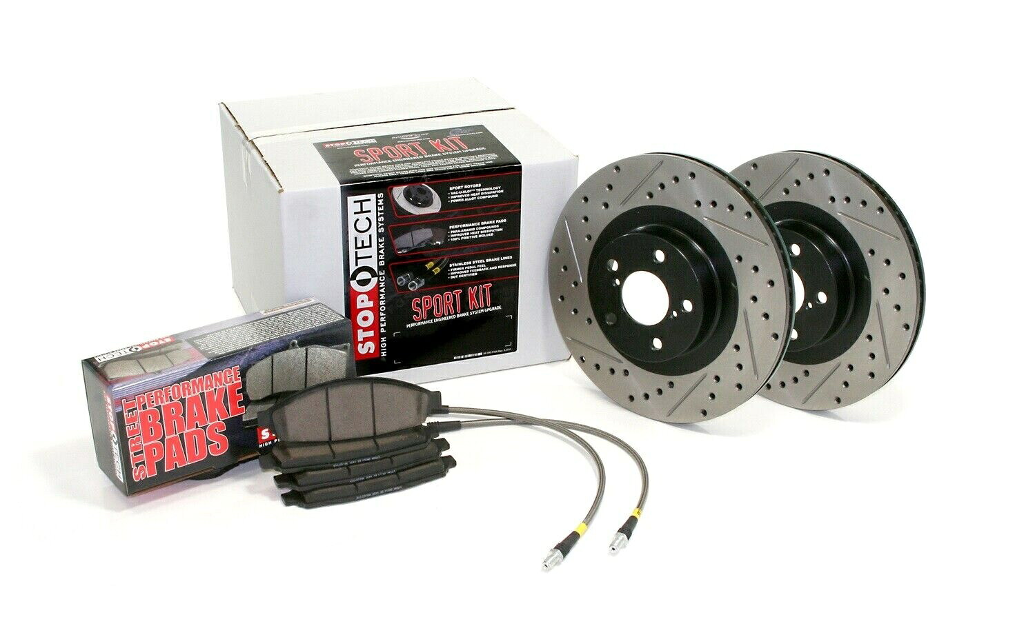 brake disc rotor STOPTECH 978.40009R STOPTECH SPORT BRAKE KIT FITS 97-06 Integra RSX StopTech 978.40009R StopTech Sport Brake Kit Fits 97-06 Integra RSX【並行輸入品】