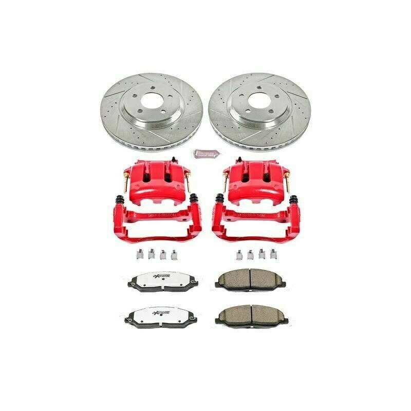 brake disc rotor 05-10のパワーストップフォードマスタングZ26ストリートキットw/キャリパー - フロント Power Stop for 05-10 Ford Mustang Z26 Street Kit W/ Calipers - Front【並行輸入品】|Us Custom Parts Shop USDM