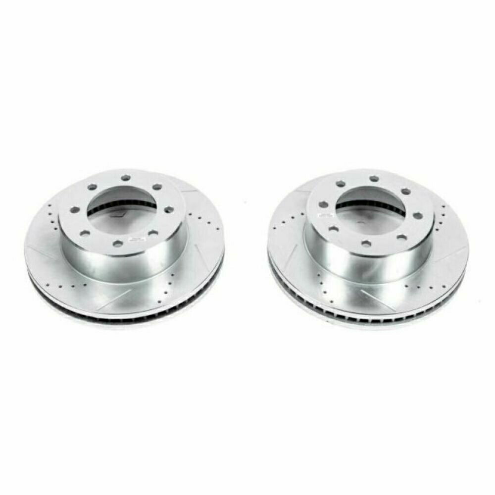 brake disc rotor パワーストップ09-10フィットダッジRAM 2500フロントエボリューションドリル&スロットローター - Power Stop 09-10 fits Dodge Ram 2500 Front Evolution Drilled & Slotted Rotors -【並行輸入品】|Us Custom Parts Shop USDM