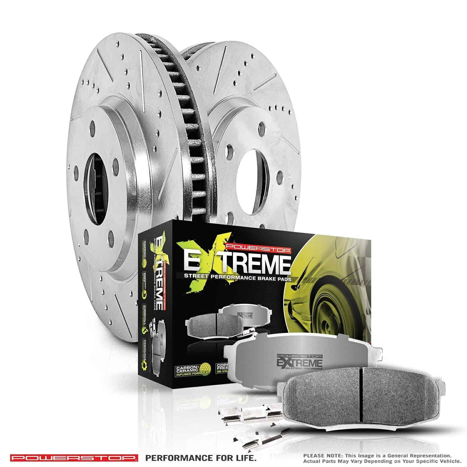 brake disc rotor パワーストップK5111-26 Z26ストリートウォリアー1フロントレンジローバー用のクリックブレーキキット Power Stop K5111-26 Z26 Street Warrior 1-Click Brake Kit for Front Range Rover【並行輸入品】 107,932円