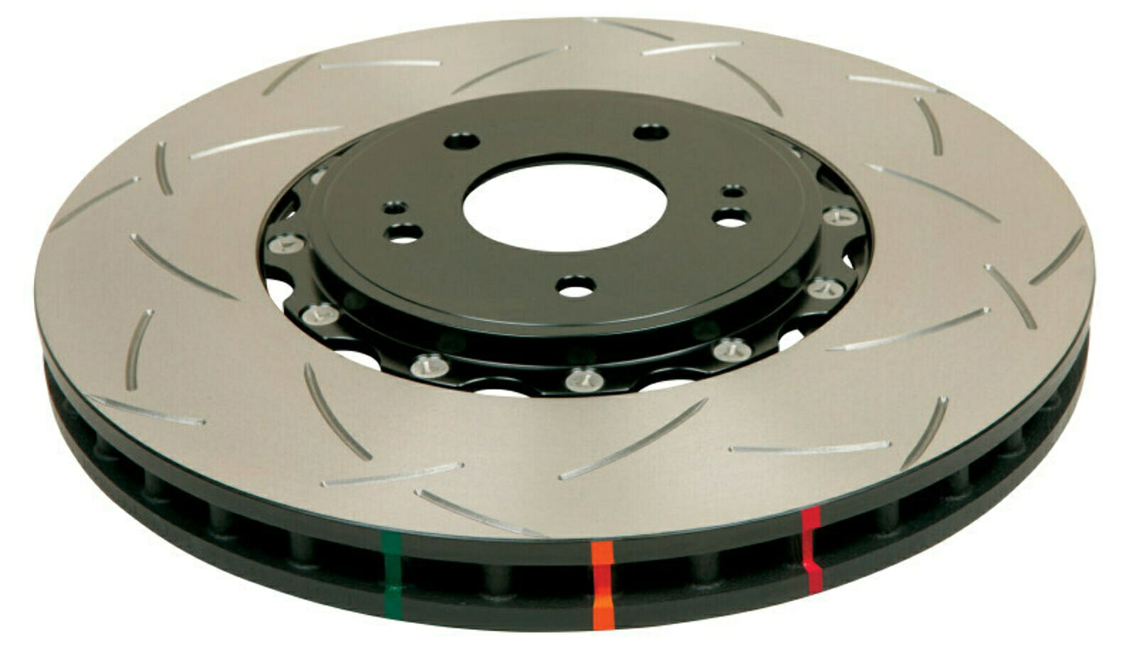 brake disc rotor DBA 05-12フィットコルベットC6 w/z06 pkgフロントスロット5000シリーズ2ピースローターアス DBA 05-12 fits Corvette C6 w/Z06 pkg Front Slotted 5000 Series 2 Piece Rotor Ass【並行輸入品】