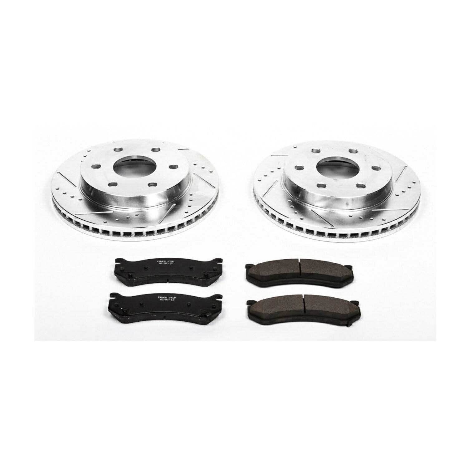 brake disc rotor パワーストップフロント＆リアZ23エボリューションスポーツブレーキキット03-05シボレーアストロ Power Stop Front & Rear Z23 Evolution Sport Brake Kit for 03-05 Chevrolet Astro【並行輸入品】