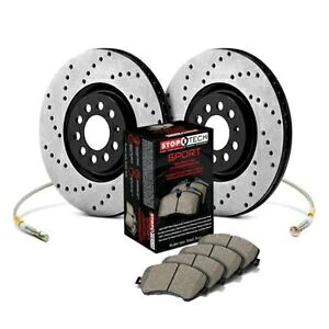 brake disc rotor ホンダアコード08-17 STOPTECH 979.40020F Sport Drilled1ピースフロントブレーキキット For Honda Accord 08-17 StopTech 979.40020F Sport Drilled 1-Piece Front Brake Kit【並行輸入品】