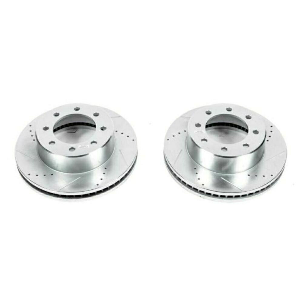 brake disc rotor パワーストップ09-10フィットダッジRAM 2500フロントエボリューションドリル&スロットローター - Power Stop 09-10 fits Dodge Ram 2500 Front Evolution Drilled & Slotted Rotors -【並行輸入品】|Us Custom Parts Shop USDM