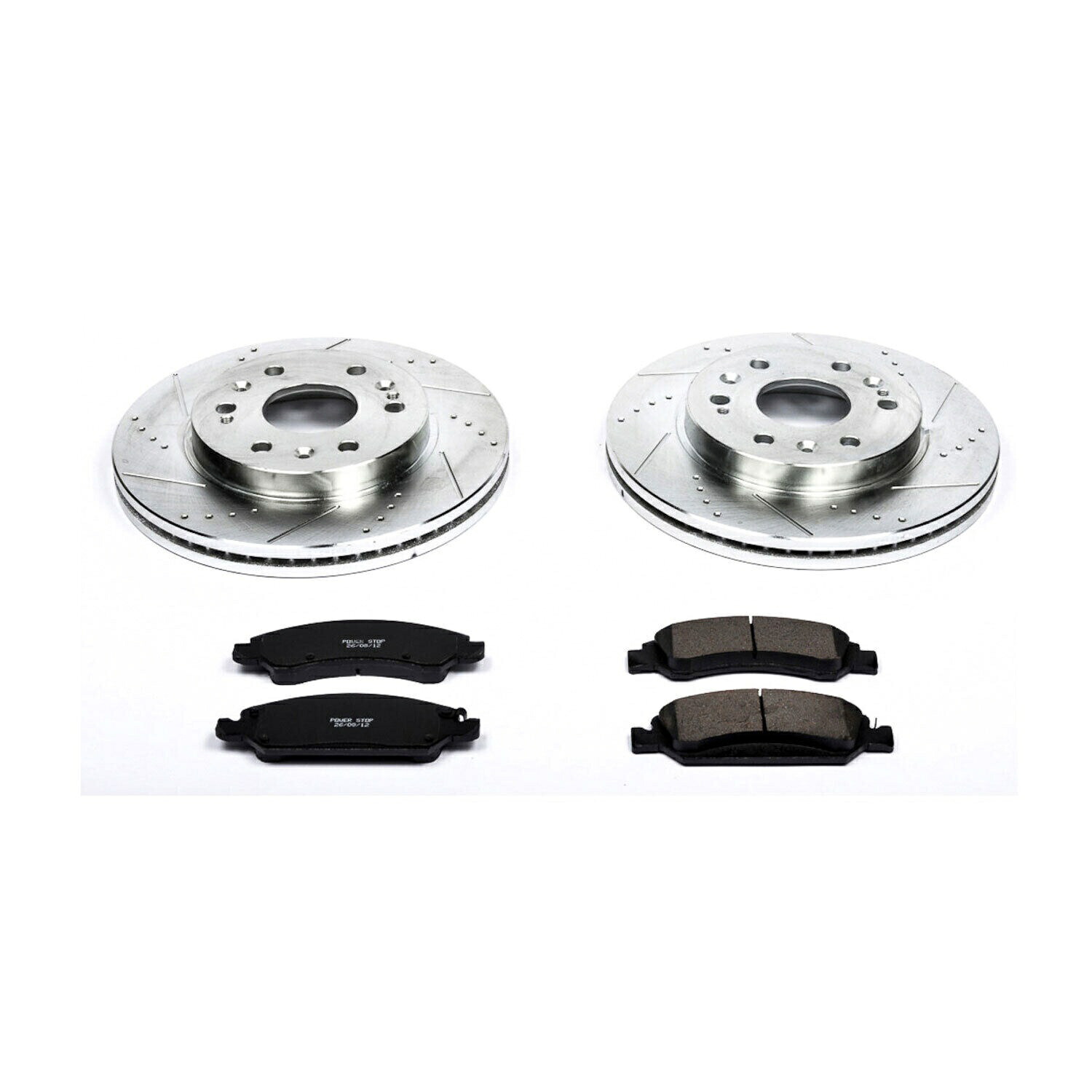 brake disc rotor パワーストップフロントZ23エボリューションスポーツブレーキキット08-19キャデラックエスカレード Power Stop Front Z23 Evolution Sport Brake Kit for 08-19 Cadillac Escalade【並行輸入品】