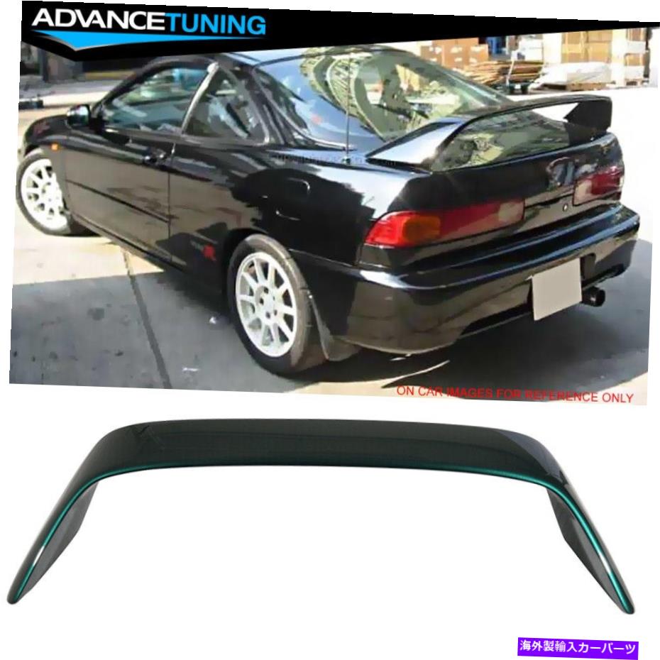 海外製 エアロパーツ 94-01 Integra DC2 Type-R OEMペイント 94-01 Integra DC2 Type-R OEM Painted #G95P Clover Green Pearl Trunk Spoiler【並行輸入品】