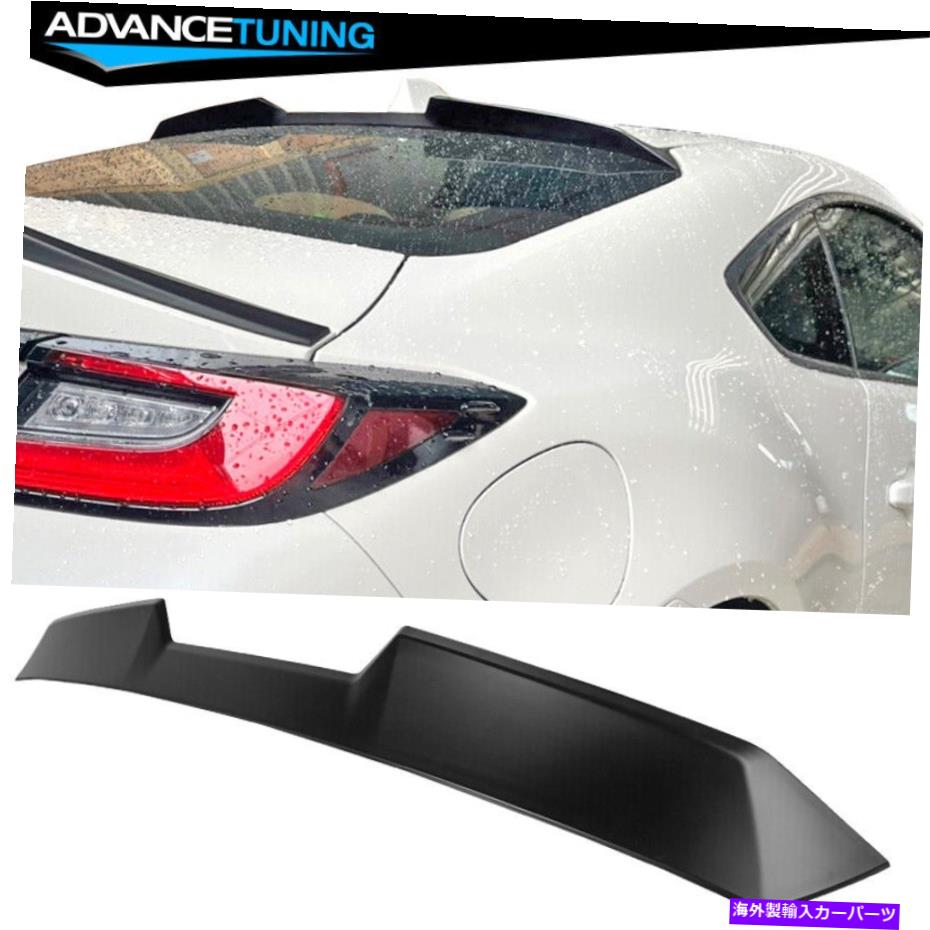 海外製 エアロパーツ 22-23スバルBRZトヨタGR86未塗装ブラックVスタイルルーフネタバレ翼ABS Fits 22-23 Subaru BRZ Toyota GR86 Unpainted Black V Style Roof Spoiler Wing ABS【並行輸入品】｜Us Custom Parts Shop USDM