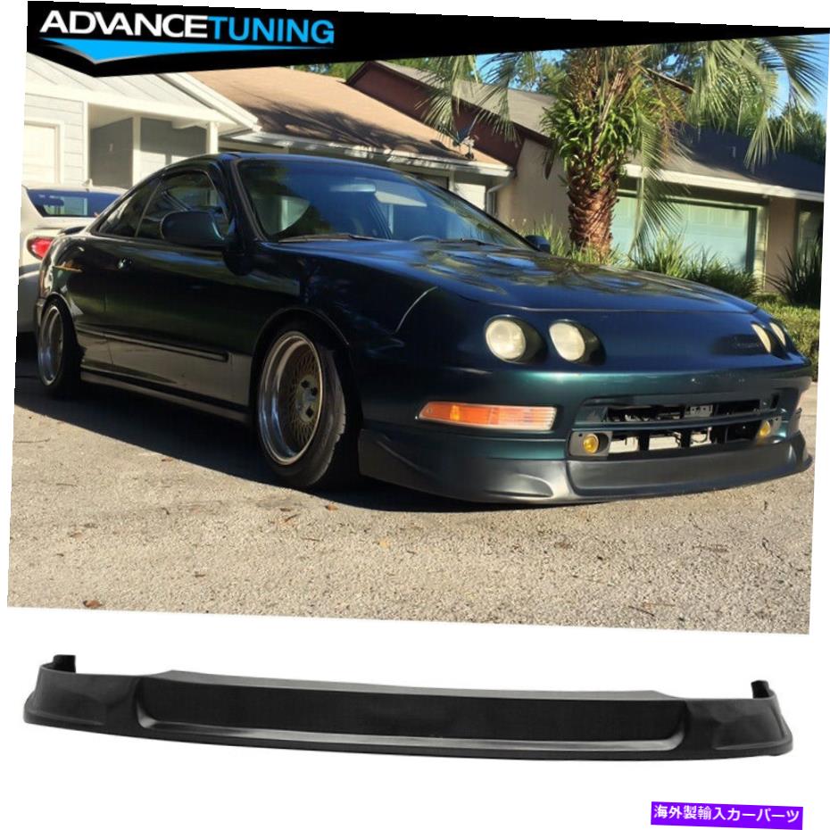 海外製 エアロパーツ フィット94-97 Acura Integra Type-C PU未塗装ブラックフロントバンパーリップ Fits 94-97 Acura Integra Type-C PU Unpainted Black Front Bumper Lip【並行輸入品】｜Us Custom Parts Shop USDM