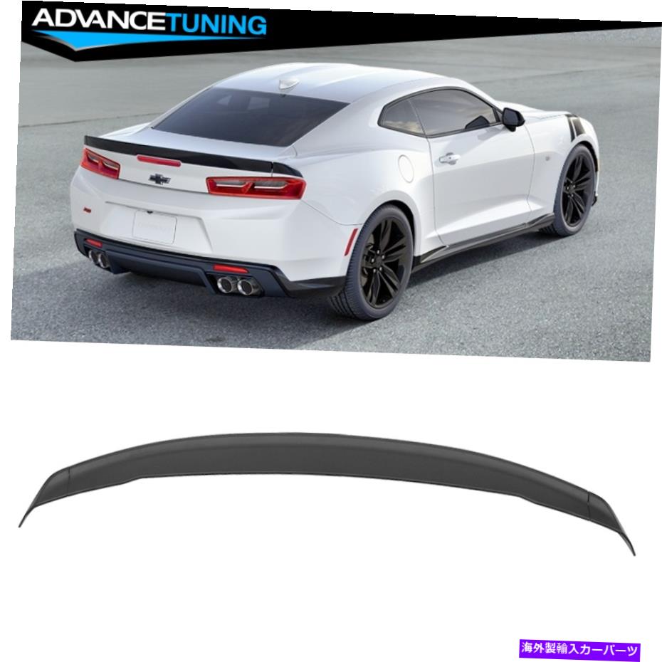 海外製 エアロパーツ 16-22シボレーカマロLT SS ZL1 2DRファクトリーフラッシュ3PC ABSブレードトランクスポイラー Fits 16-22 Chevy Camaro LT SS ZL1 2Dr Factory Flush 3PC ABS Blade Trunk Spoiler【並行輸入品】｜Us Custom Parts Shop USDM