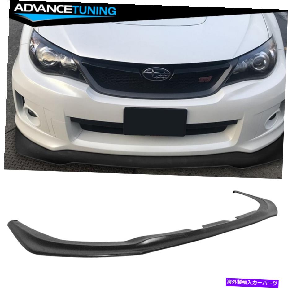 海外製 エアロパーツ フィット11-14スバルインプレッサWRX STI未塗装PUフロントバンパーリップチンネタバレ Fits 11-14 Subaru Impreza WRX STI Unpainted PU Front Bumper Lip Chin Spoiler【並行輸入品】 155,540円