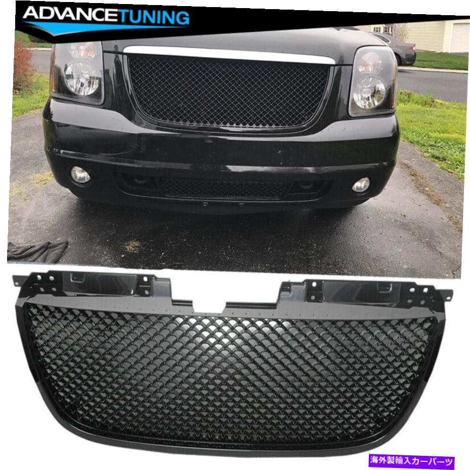 海外製 エアロパーツ 適合07-14 GMC Yukon /XL 1500 Denali Front Bumper Mesh Grille Upper Black Fits 07-14 GMC Yukon /XL 1500 Denali Front Bumper Mesh Grille Upper Black【並行輸入品】｜Us Custom Parts Shop USDM
