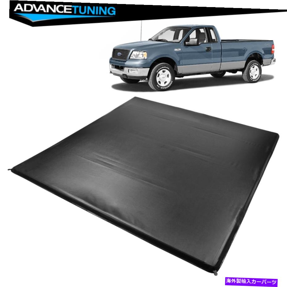 海外製 エアロパーツ フィット04-14フォードF150 6.5 'ftフリートサイドトラックベッドQuad 4 fold LEDトンノーカバー Fits 04-14 Ford F150 6.5' FT Fleetside Truck Bed Quad 4 Fold LED Tonneau Cover【並行輸入品】｜Us Custom Parts Shop USDM