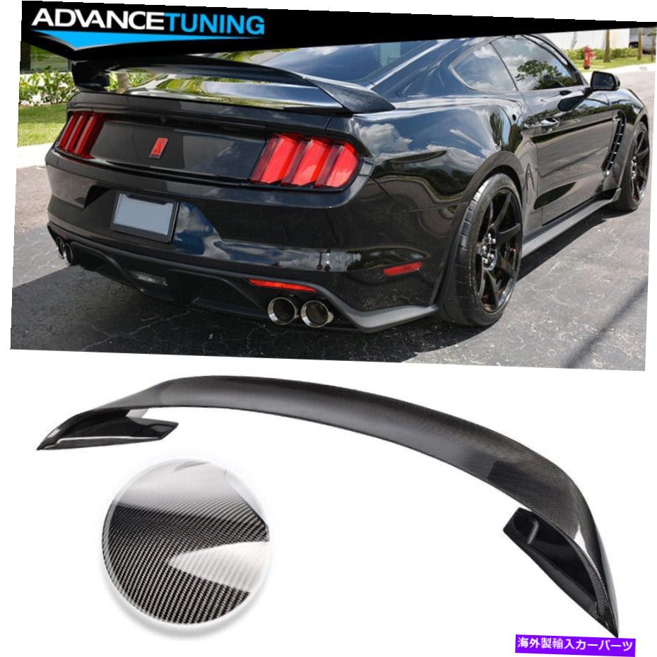 海外製 エアロパーツ フィット15-22フォードマスタングGT350 GT350RトランクスポイラーウィングカーボンファイバーCF Fits 15-22 Ford Mustang GT350 GT350R Trunk Spoiler Wing Carbon Fiber CF【並行輸入品】｜Us Custom Parts Shop USDM