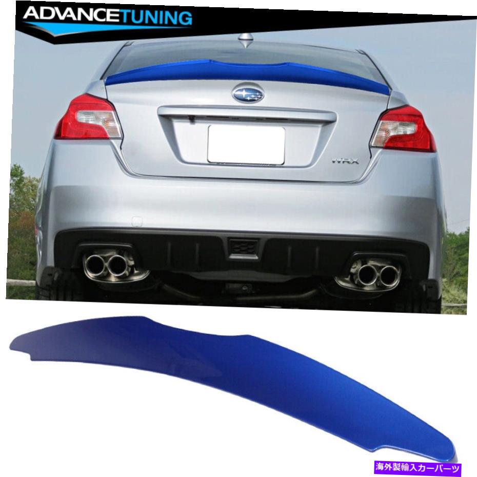 海外製 エアロパーツ フィット15-21スバルwrx sti highkick塗装wr blue pearl#k7xトランクスポイラーABS Fits 15-21 Subaru WRX STI Highkick Painted Wr Blue Pearl #K7X Trunk Spoiler ABS【並行輸入品】|Us Custom Parts Shop USDM
