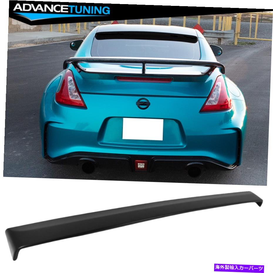 海外製 エアロパーツ フィット09-20日産370Zイコンスタイル未塗装のルーフネタバレ翼 - ABS Fits 09-20 Nissan 370Z Ikon Style Unpainted Roof Spoiler Wing - ABS【並行輸入品】｜Us Custom Parts Shop USDM