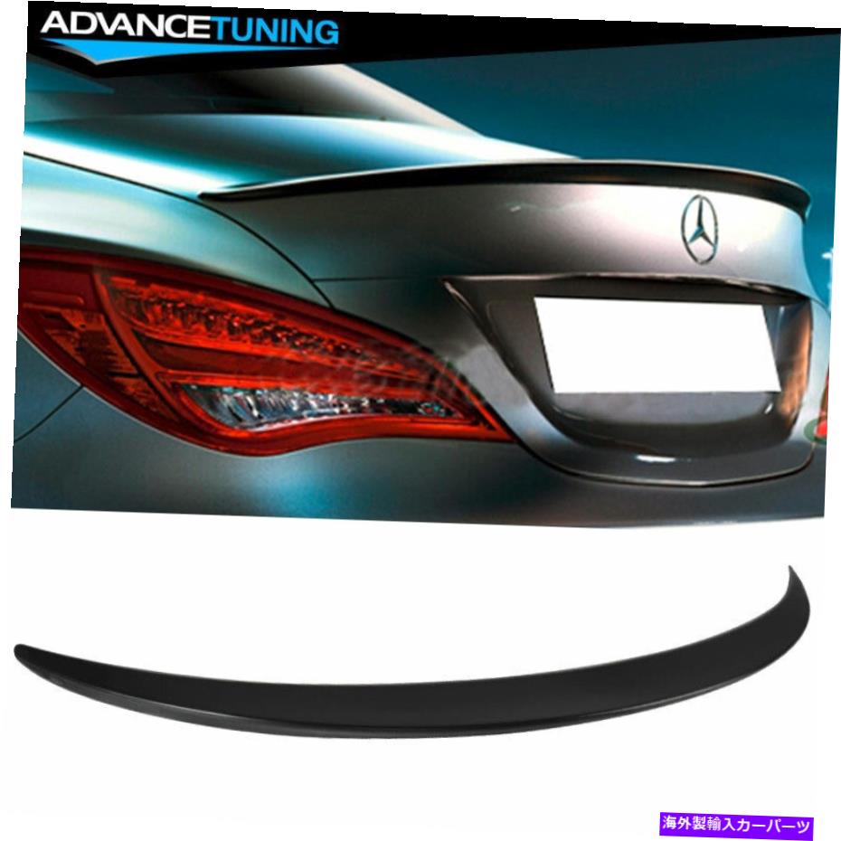 海外製 エアロパーツ 14-18メルセデスベンツCLAクラスC117 AMGスタイル未塗装のABSトランクスポイラー 14-18 Mercedes Benz CLA-Class C117 AMG Style Unpainted ABS Trunk Spoiler【並行輸入品】